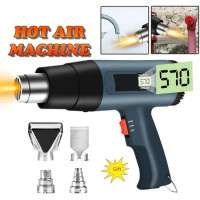 220V Heat Gun 2000W Variable Advanced Electric Hot Air Gun Advanced Hot Air Gun Temperatures Adjustable Electric Heat Gun