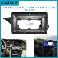 7 10 Inch Car Frame Fascia Adapter Android Radio Audio Dash Fitting Panel Kit For Benz E Class W212 E260 E300 2009-2013