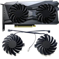 For INNO3D RTX3060ti 3080 TWIN X2 OC Cooling Fan Black Gold Extreme Graphics Card