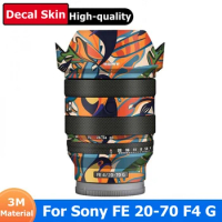 Stylized Decal Skin For Sony FE 20-70mm F4 G Camera Lens Sticker Vinyl Wrap Anti-Scratch Protective Film SEL2070G 20-70 F/4 F4G