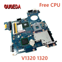 OUGEDA KAL80 LA-4232P M0G6J 0M0G6J CN-0M0G6J Main board For DELL Vortro V1320 1320 Laptop Motherboard GM45 free CPU full test