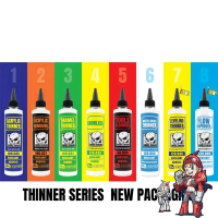 สีแอร์บรัช [SKULL COLOR] ทินเนอร์ Thinner Auxiliary สี