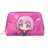 Custom Manga Anime Otori Emu Chibi Travel Cosmetic Bag for Women Makeup Toiletry Organizer Lady Beauty Storage Dopp Kit