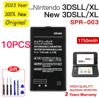 Genuine 1750mAh 6.5Wh 3.7V SPR-003 Rechargeable li-ion Battery for Nintendo NEW 3DSLL 3DSXL 3DS LL XL Battery with Free Tools