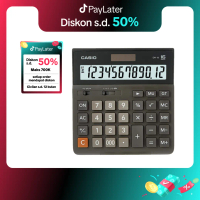 CASIO DH-16 -Hitam - Kalkulator Kantor - 16 digit Plastik Keys