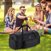 Multifunctional Outdoor Carrying Case Cables Charger Holder Protective Pouch Bag for JBL Partybox On The Go Bluetooth-compatible