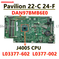 DAN97BMB6E0 MODEL:N97B For HP Pavilion 22-C 24-F AII-IN-One AIO Motheroard With J4005 CPU L03377-001 L03377-602 L0377-002