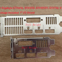 Original New For Gigabyte GTX1656, GTX1050, GTX1050TI, GTX750,GTX950 Half/Full Graphic card I/O Shield Back Plate Blende Bracket