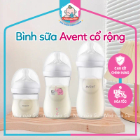 Bình sữa Avent CHÍNH HÃNG cổ rộng 125ml 260ml 330ml chống đầy hơi, chống sặc mẫu mới Nhà của Su