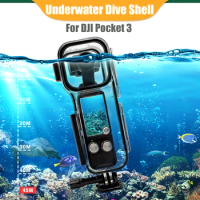 Waterproof Case For DJI Pocket 3 Underwater 45M Diving Housing Shell Camera Photographic Accessories For DJI Osmo Pocket 3