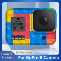 For GoPro HERO8 Decal Skin Vinyl Wrap Film Action Video Camera Body Protective Sticker Coat HERO 8 B