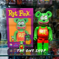 TheOneShop BE@RBRICK Rat Fink TM 芬克鼠 老鼠 芬克 老鼠芬克 庫柏力克熊 400% 100%