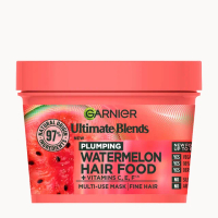 Garnier Hair Food Multi-Use Mask, Watermelon, Plump Fine Hair 400ml