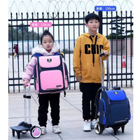FA·[ready stock]Trolley School Bag Primary School Bag Kids School Bag┃Beg Sekolah Roda Budak┃ Beg Sekolah Troli Sekolah Rendah 4/16