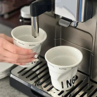 French Ins Style Irregular Ceramic Mug Hand-pinch Coffee Cup Mugs Glasses Kawaii Cup Dessert Plate Mugs Coffee Cup