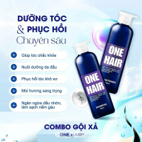 Combo Gội Xá One Hair - Dưỡng Tóc & Phục Hồi Chuyên Sâu