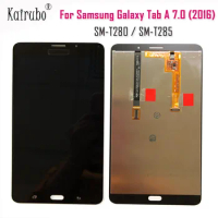 New 7'' LCD for Samsung Galaxy Tab A 7.0 2016 SM-T280 SM-T285 T280 T285 LCD Display Panel Module Touch Screen Digitizer Assembly