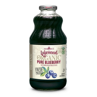 有機純藍莓汁(每瓶946毫升)  – Lakewood Organic湖邊大樹