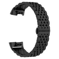 For Fitbit Charge 4/Charge3 SE Metal Buckle Dustproof And Waterproof Wristband