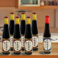 阿嬤的醬油-古早味壺底醬油(油清6瓶油膏*1瓶)