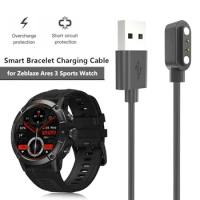 Magnetic Charger Cable Safety USB Smart Watch Charger Cord Replacement Accessories for Zeblaze Ares 3 Sports Watch