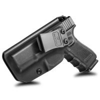 Left-hand Holster Fits Glock 17 /Gl9/ G26/ G42 / Taurus G2C / CZ P07 / CZ P10C / CZ 09 / Hellcat / 1911 IWB Kydex Gun Bags Open