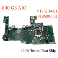 917513-001 For HP EliteOne 800 G3 AIO Motherboard 918600-001 917513-601 DDR3 Mainboard 100% Tested Fast Ship