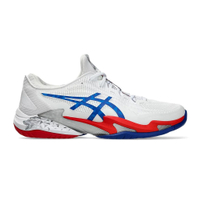 【ASICS】FF3 Novak Grey Green/White Blue Men Wear Resistant Low Cut Professional Tennis Shoes