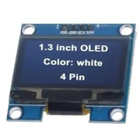 Oled 1.3" inch 1.3 white color 4pin Lcd IIC I2C