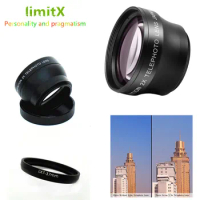 2X magnification Telephoto Lens &amp; Adapter ring for Panasonic Lumix DMC-LX7 LX7 Digital Camera