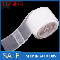 10 Meter Curtain Tape Hook Curtains Accessories White Transparent Curtain Ribbon Polyester Rod Pocket Process