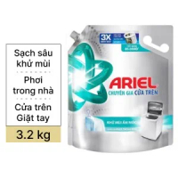 Nước giặt Ariel khử mùi ẩm mốc túi 3.2kg