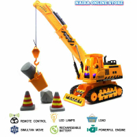 MAINAN EDUKASI ANAK TOWER CRANE ALAT BERAT PROYEK MURAH BERKUALITAS