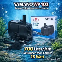 YAMANO WP 102 - Pompa Air Celup Kolam Ikan Aquarium Aquascape WP102