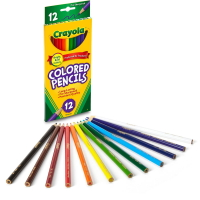 美國 Crayola 可擦拭12色彩色鉛筆＊夏日微風＊｜夏日微風↘限時下殺