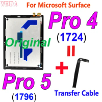 Original LCD For Microsoft Surface Pro 4 1724 Pro 5 1796 LCD Display Touch Screen Digitizer Assembly for Surface Pro 6 LCD