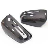 belook อุปกรณ์ตกแต่งรถยนต์สำหรับ-Benz W204 C-Class C63 C200 C180 ปี 2006 2007 2008-2021 ตัวครอบกระจก
