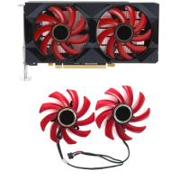 New 85MM DC 12V 0.45A 4PIN FDC10H12S9-C RX 550/560 GPU VGA Cooler Graphics Fan for Radeon XFX RX560 RX550 Graphics Cards