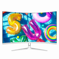 4k monitor Factory Price 32 inch 144Hz 1ms Desktop Computer Gaming Curved LED Monitor DP input