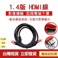 👀監控配件 現貨👀優惠價 HDMI1.4版 公對公短線  1.5米3米5米  高清 影音線材 監控 HDMI