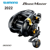 2022 NEW SHIMANO BEASTMASTER MD 6000 9000 GIGA-MAX MOTOR ELECTRIC Fishing Reels Deep Sea Saltwater Fishing Wheel Made in Japan