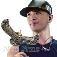 BIGBANG 東永裴 Tae-Yang 太陽 同款飛翔之鷹項鏈 短鏈 (單只)