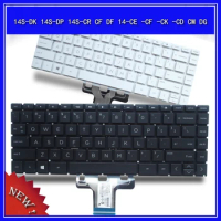 Laptop Keyboard For HP 14S-DK 14S-DP 14S-CR CF DF 14-CE -CF -CK -CD CM DG Notebook Replace Keyboard