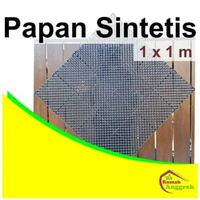 Media Tanam Papan Sintetis 1 x 1 m platycerium pakis anggrek tanaman hias plastik tempel gantung ala