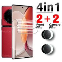 4TO1 Clear Hydrogel Film For Vivo X90 Pro Plus Camera Lens Glass For VivoX90 Pro+ X90pro VivoX90pro 5G 6.78Inch Screen Protector