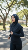 jibab olahraga instant anti selip sporty,running gym dan renang M