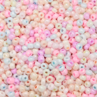 3mm 4mm Macaroon Color Glass Seed Beads Tiny Loose Spacer Beads For Jewelry Making Bracelet Necklace Earring DIY Keychain Craft