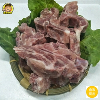 【蘭陽餐飲食材行】龍骨 湯排 熬湯豬小骨 ( 此組有1kg及3kg兩種規格 ) 工廠合格有字號 / 帶點油花瘦肉適中 ( 此為冷凍自取品號 )