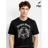 FQU Crazy Polar Bear Goat Flip Squirrel Hunter And Crow Animal T-shirt Vintage Bold for Halloween an