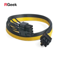 RGEEK 50CM 6 Pin Cables to 8 Pin GPU Cables